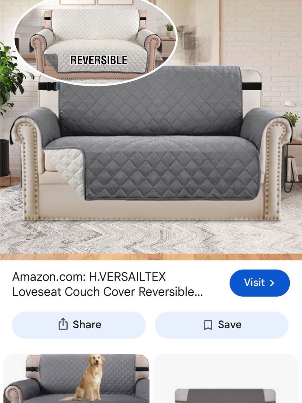 2 cover for loveseat 2 piece
